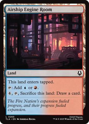 Airship Engine Room - Avatar: The Last Airbender (TLA) Avatar: The Last Airbender