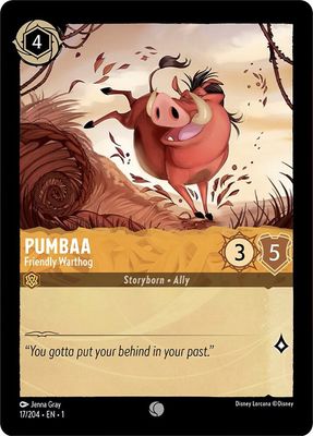 Pumbaa - Friendly Warthog - The First Chapter (1) The First Chapter