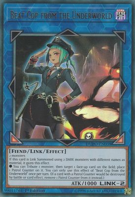 SJ Beat Cop from the Underworld - Duel Power (DUPO) Duel Power Ultra Rare