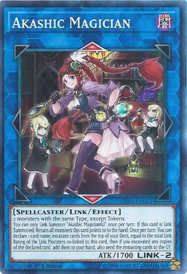 SJ Akashic Magician - Shadows in Valhalla (SHVA) Shadows in Valhalla Super Rare