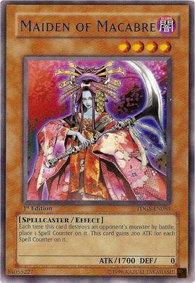 SJ Maiden of Macabre - The Duelist Genesis (TDGS) The Duelist Genesis Rare