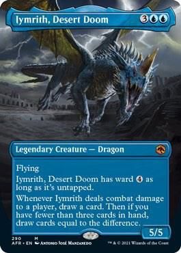 SJ Iymrith, Desert Doom (Borderless) - Adventures in the Forgotten Realms (AFR) Adventures in the Forgotten Realms