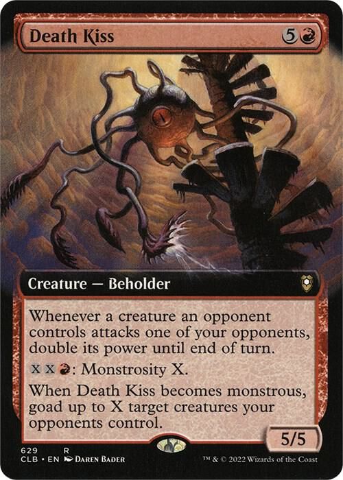 SJ Death Kiss (Extended Art) - Commander Legends: Battle for Baldur's Gate (CLB) Commander Legends: Battle for Baldur's Gate