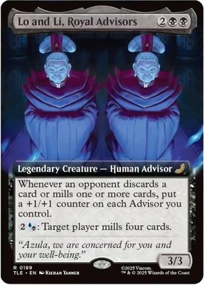 SJ Lo and Li, Royal Advisors (Extended Art) - Avatar: The Last Airbender: Eternal-Legal (TLE) Avatar: The Last Airbender: Eternal-Legal Foil
