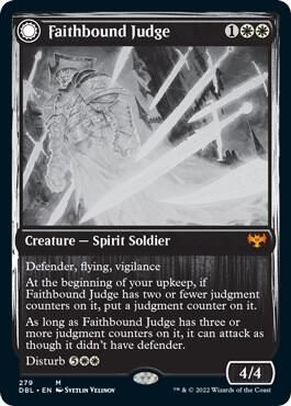 SJ Faithbound Judge - Innistrad: Double Feature (DBL) Innistrad: Double Feature