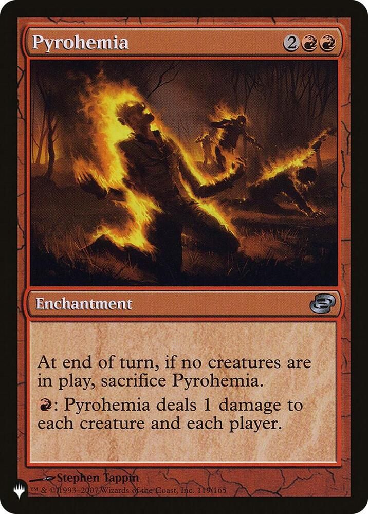 SJ Pyrohemia - The List Reprints (LIST) The List Reprints