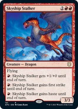 SJ Skyship Stalker - Commander: Adventures in the Forgotten Realms (AFC) Commander: Adventures in the Forgotten Realms
