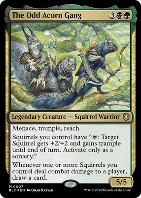 SJ The Odd Acorn Gang - Commander: Bloomburrow (BLC) Commander: Bloomburrow Foil