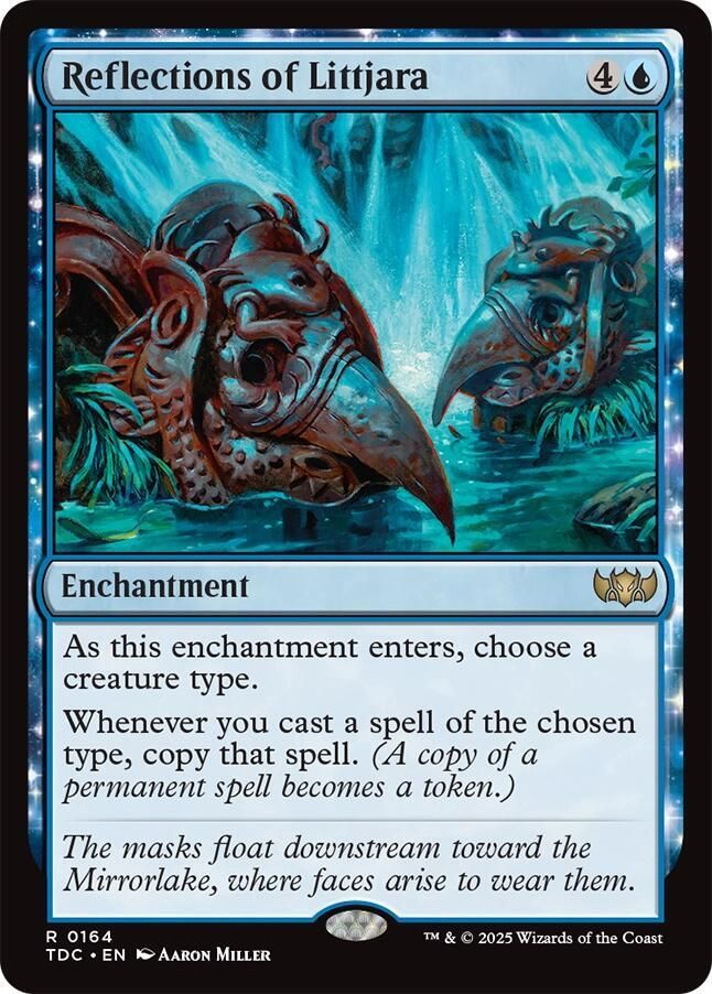 SJ Reflections of Littjara - Commander: Tarkir: Dragonstorm (TDC) Commander: Tarkir: Dragonstorm
