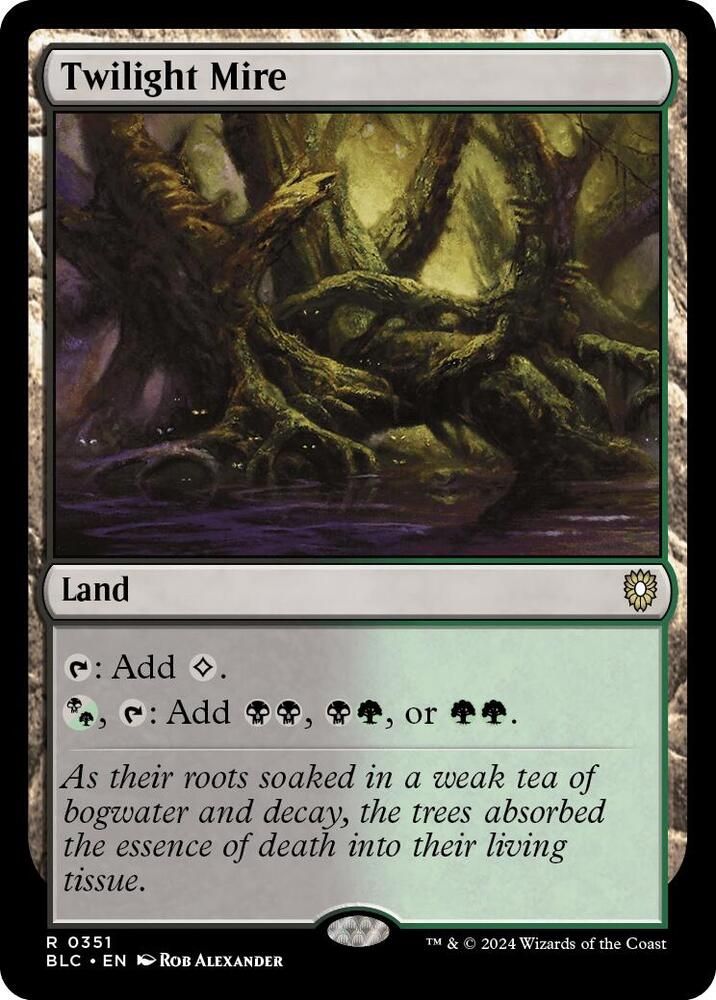 SJ Twilight Mire - Commander: Bloomburrow (BLC) Commander: Bloomburrow