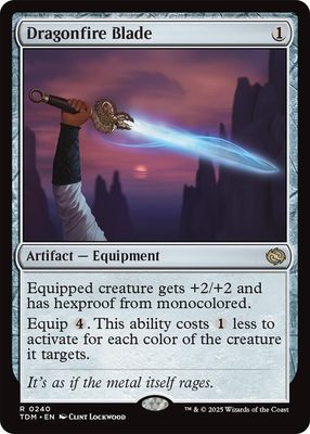 SJ Dragonfire Blade - Tarkir: Dragonstorm (TDM) Tarkir: Dragonstorm