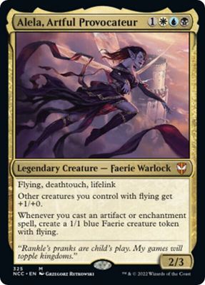 SJ Alela, Artful Provocateur - Commander: Streets of New Capenna (NCC) Commander: Streets of New Capenna