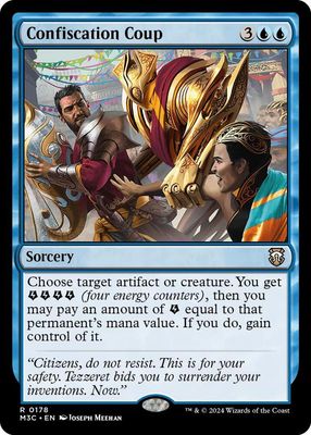 SJ Confiscation Coup - Commander: Modern Horizons 3 (M3C) Commander: Modern Horizons 3