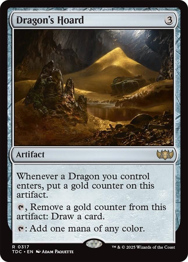 SJ Dragon's Hoard - Commander: Tarkir: Dragonstorm (TDC) Commander: Tarkir: Dragonstorm