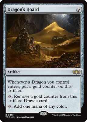 SJ Dragon's Hoard - Commander: Tarkir: Dragonstorm (TDC) Commander: Tarkir: Dragonstorm