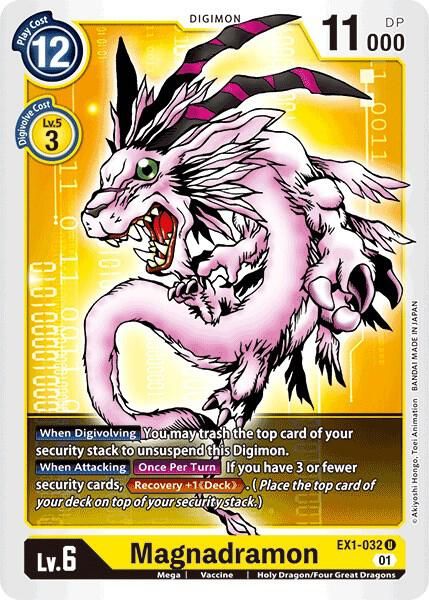 SJ Magnadramon - Classic Collection (EX01) Classic Collection