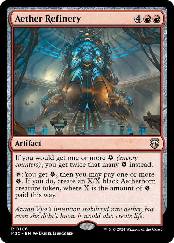 SJ Aether Refinery - Commander: Modern Horizons 3 (M3C) Commander: Modern Horizons 3