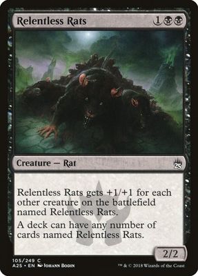 SJ Relentless Rats - Masters 25 (A25) Masters 25