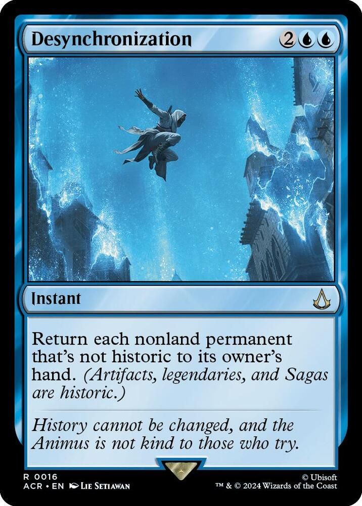 SJ Desynchronization - Universes Beyond: Assassin's Creed (ACR) Universes Beyond: Assassin's Creed Foil