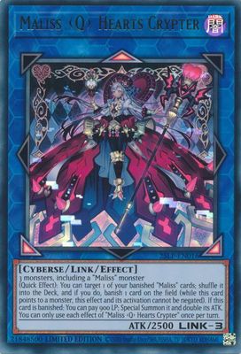 SJ Maliss Q Hearts Crypter - Limited Pack World Championship 2025 (25LP) Limited Pack World Championship 2025 Ultra Rare