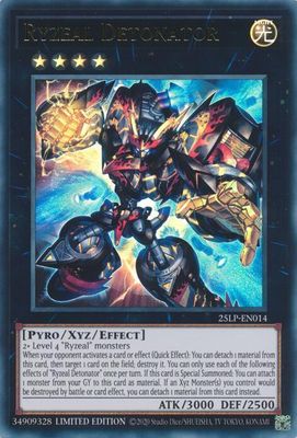 SJ Ryzeal Detonator - Limited Pack World Championship 2025 (25LP) Limited Pack World Championship 2025 Ultra Rare