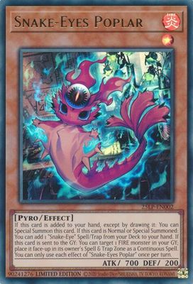 SJ Snake-Eyes Poplar - Limited Pack World Championship 2025 (25LP) Limited Pack World Championship 2025 Ultra Rare