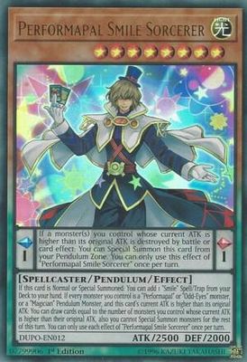 SJ Performapal Smile Sorcerer - Duel Power (DUPO) Duel Power