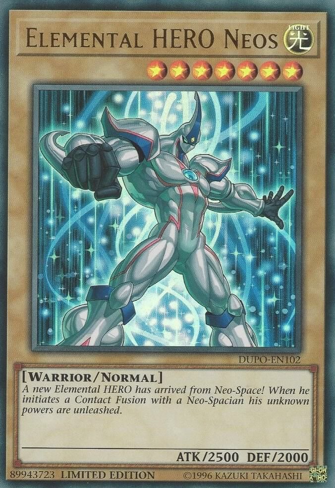 SJ Elemental HERO Neos - Duel Power (DUPO) Duel Power Ultra