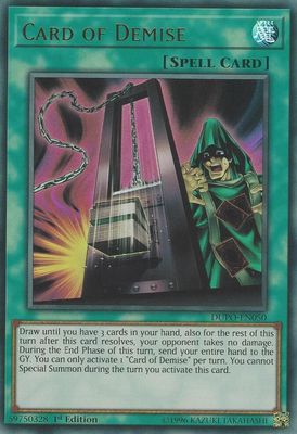SJ Card of Demise - Duel Power (DUPO) Duel Power Ultra