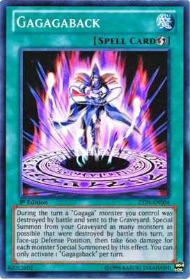 SJ Gagagaback - 2013 Zexal Collection Tin (ZTIN) 2013 Zexal Collection Tin Super