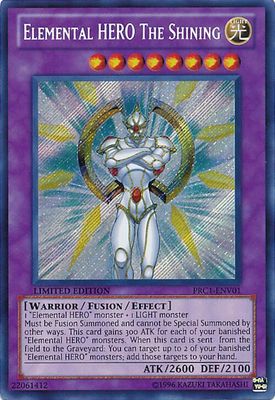 SJ Elemental HERO The Shining - 2012 Premium Collection Tin (PRC1) 2012 Premium Collection Tin Secret