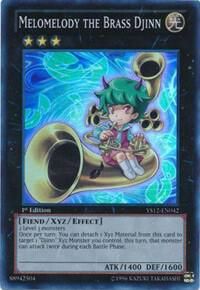 SJ Melomelody the Brass Djinn - Starter Deck: Xyz Symphony (YS12) Starter Deck: Xyz Symphony  Super