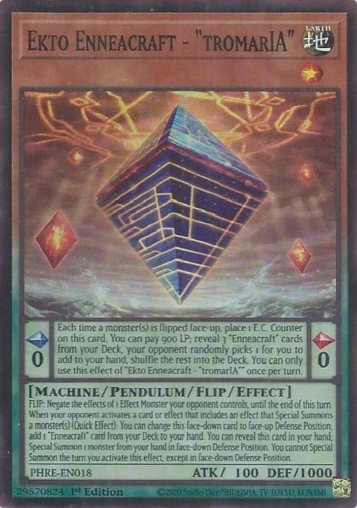 SJ Ekto Enneacraft - "tromarIA" (Super Rare) - Phantom Revenge (PHRE) Phantom Revenge