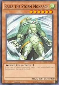 SJ Raiza the Storm Monarch - Structure Deck: Emperor of Darkness (SR01) Structure Deck: Emperor of Darkness