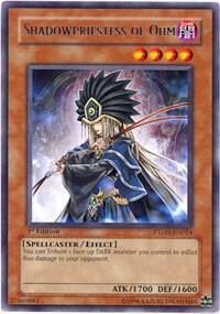 SJ Shadowpriestess of Ohm - Phantom Darkness (PTDN) Phantom Darkness Rare