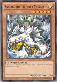 SJ Zaborg the Thunder Monarch - Structure Deck: Emperor of Darkness (SR01) Structure Deck: Emperor of Darkness