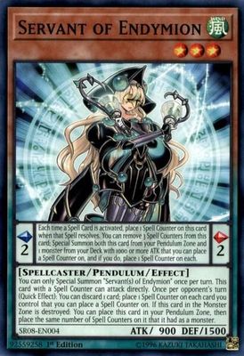 SJ Servant of Endymion - Structure Deck: Order of the Spellcasters (SR08) Structure Deck: Order of the Spellcasters