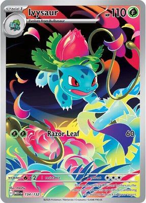 SJ Ivysaur - 134/132 - ME01: Mega Evolution (MEG) ME01: Mega Evolution