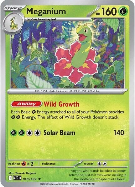 SJ Meganium - ME01: Mega Evolution (MEG) ME01: Mega Evolution Foil