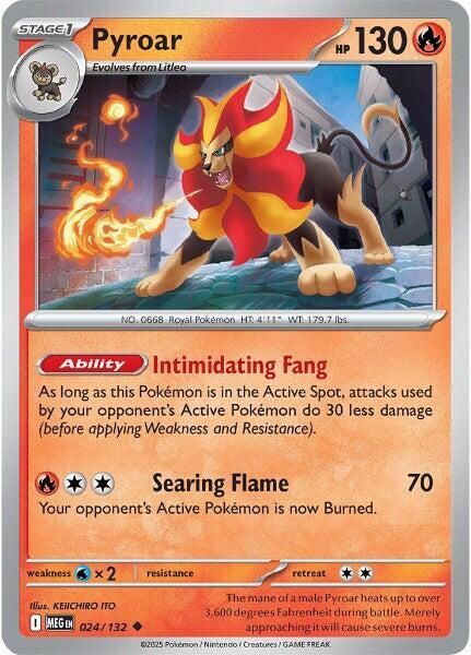 SJ Pyroar - ME01: Mega Evolution (MEG) ME01: Mega Evolution Foil