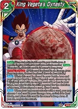 SJ King Vegeta's Dynasty - Assault of the Saiyans (DBS-B07) Assault of the Saiyans Foil