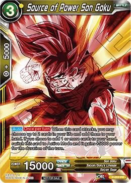 SJ Source of Power Son Goku - Promotion Cards (PR) Promotion Cards Foil