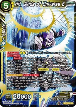 SJ Hit, Pride of Universe 6 - Assault of the Saiyans (DBS-B07) Assault of the Saiyans Foil