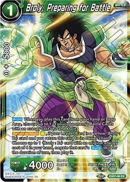 SJ Broly, Preparing for Battle - Expansion Deck Box Set 07: Magnificent Collection - Fusion Hero (DBS-BE07) Expansion Deck Box Set 07: Magnificent Collection - Fusion Hero Foil SJ Broly, Preparing for Battle - Expansion Deck Box Set 07: Magnificent Collection - Fusion Hero (DBS-BE07) Expansion Deck Box Set 07: Magnificent Collection - Fusion Hero Foil