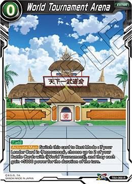 SJ World Tournament Arena - World Martial Arts Tournament (DBS-TB02) World Martial Arts Tournament Foil