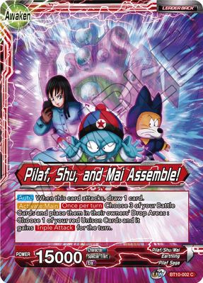 SJ Pilaf // Pilaf, Shu, and Mai Assemble! - Rise of the Unison Warrior (DBS-B10) Rise of the Unison Warrior Foil