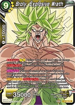 SJ Broly, Explosive Wrath - Promotion Cards (PR) Promotion Cards Foil