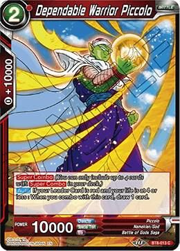 SJ Dependable Warrior Piccolo - Malicious Machinations (DBS-B08) Malicious Machinations Foil