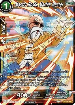 SJ Master Roshi, Martial Master (Power Booster: World Martial Arts Tournament) - Promotion Cards (PR) Promotion Cards Foil
