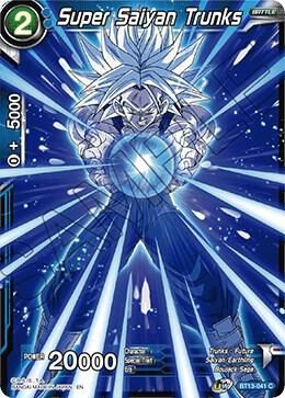 SJ Super Saiyan Trunks - Supreme Rivalry (DBS-B13) Supreme Rivalry Foil